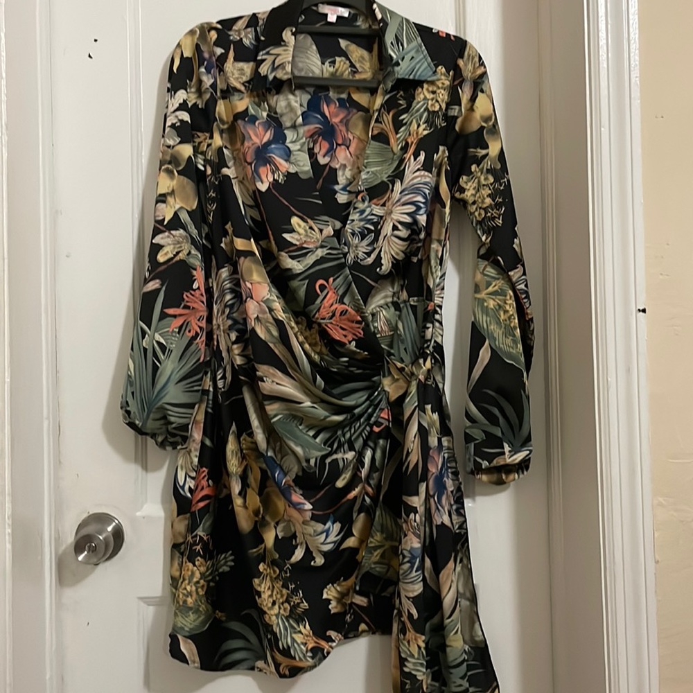 Wrap dress very cute and sexy